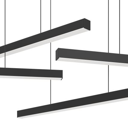 Eglo - LED Dimmable chandelier on a string 6xLED/8,4W/230V 3000K black