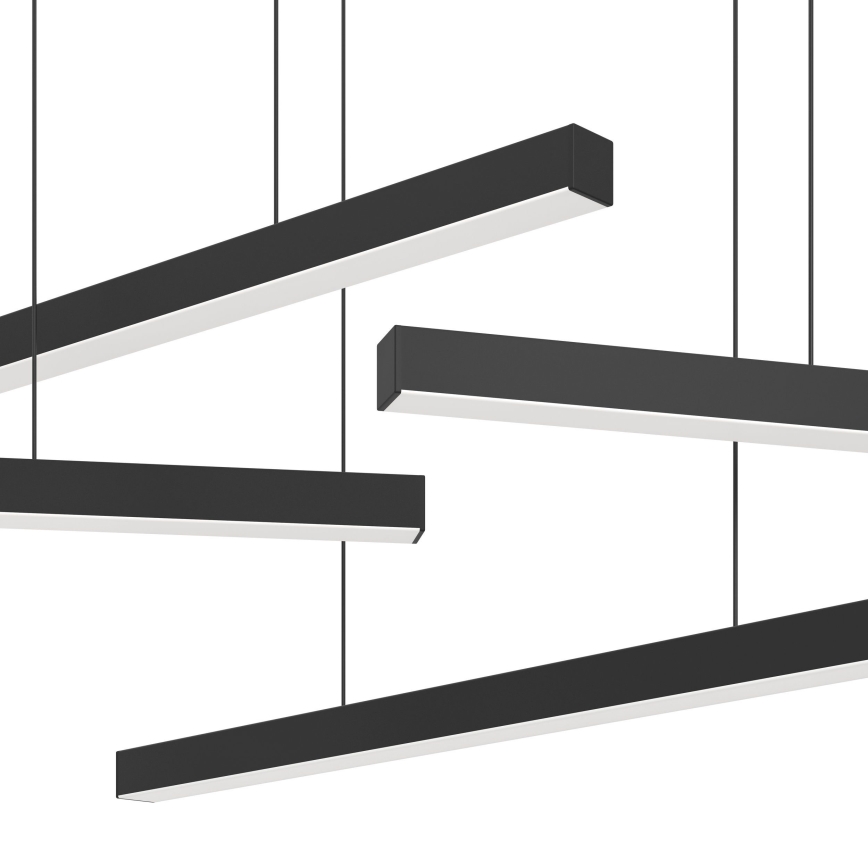 Eglo - LED Dimmable chandelier on a string 6xLED/8,4W/230V 3000K black