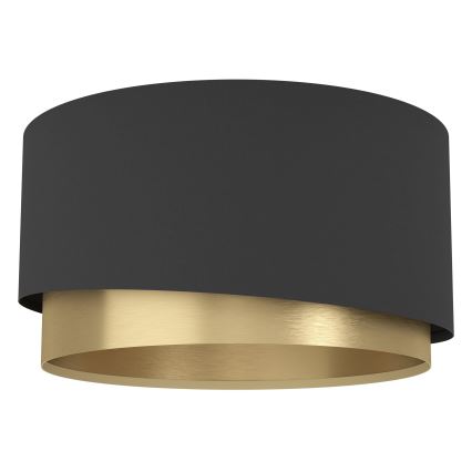 Eglo - Ceiling light 1xE27/40W/230V black/gold
