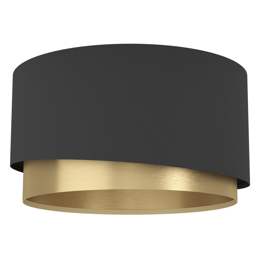 Eglo - Ceiling light 1xE27/40W/230V black/gold