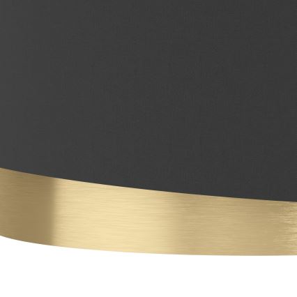 Eglo - Ceiling light 1xE27/40W/230V black/gold