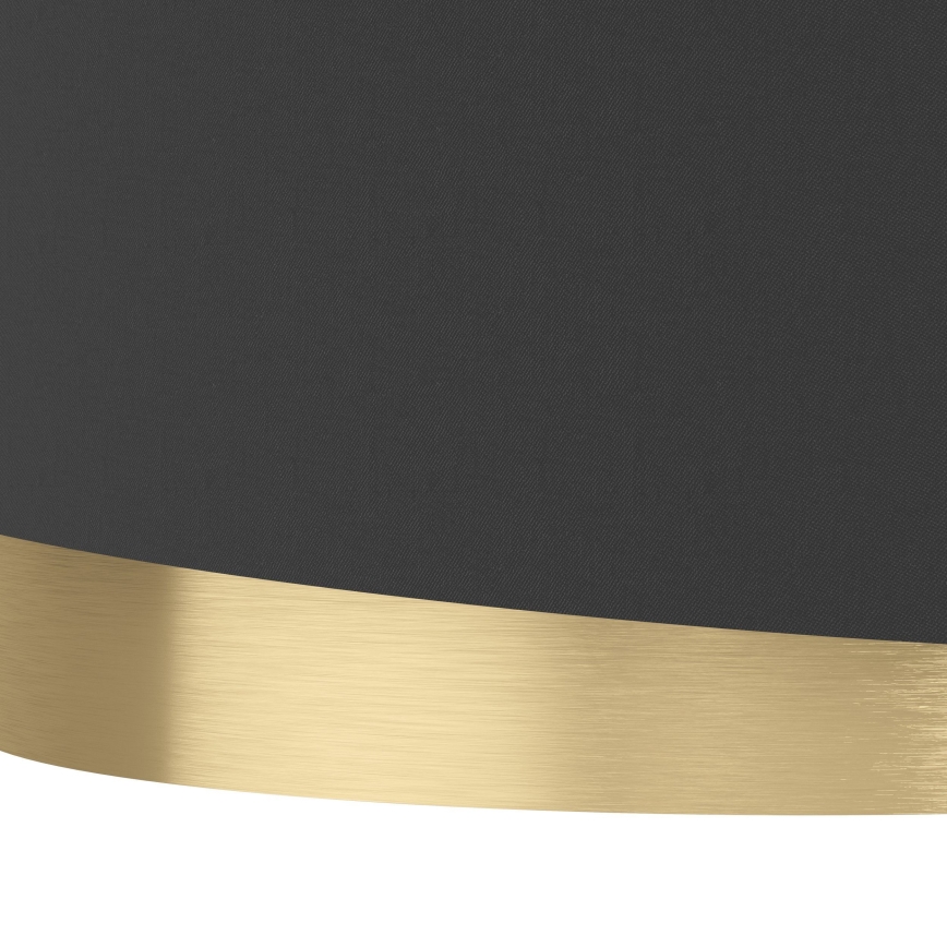 Eglo - Ceiling light 1xE27/40W/230V black/gold