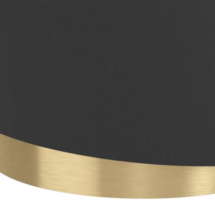 Eglo - Chandelier on a string 1xE27/40W/230V black/gold