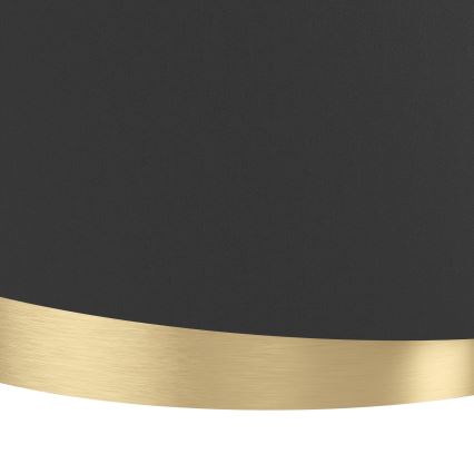 Eglo 39926 - Chandelier on a string MANDERLINE 1xE27/40W/230V black/gold