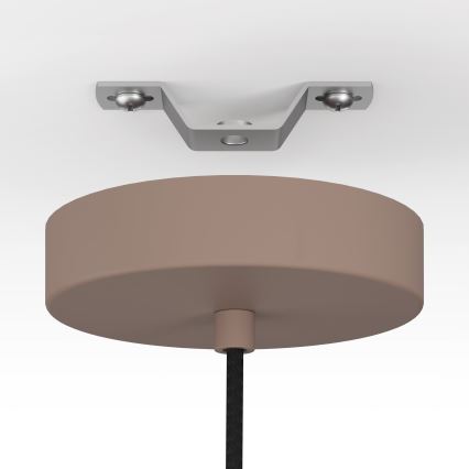 Eglo - Chandelier on a string 1xE27/40W/230V brown