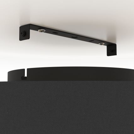 Eglo - Ceiling light 1xE27/40W/230V black/gold