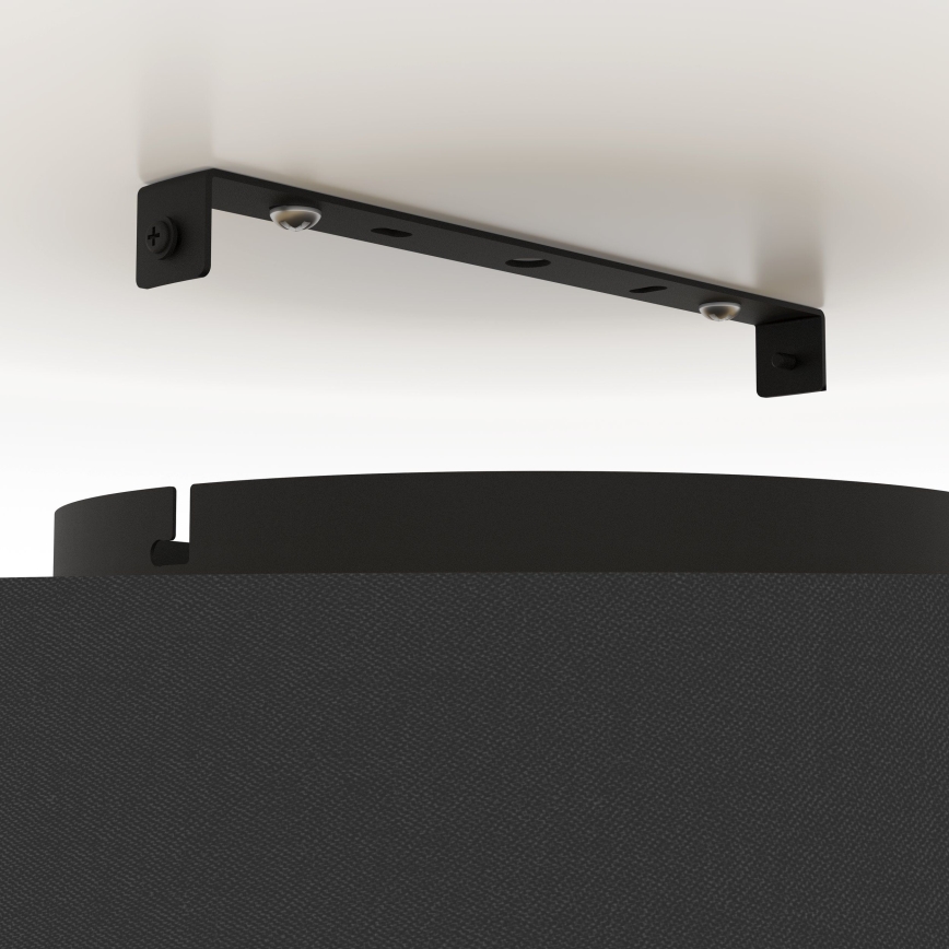Eglo - Ceiling light 1xE27/40W/230V black/gold