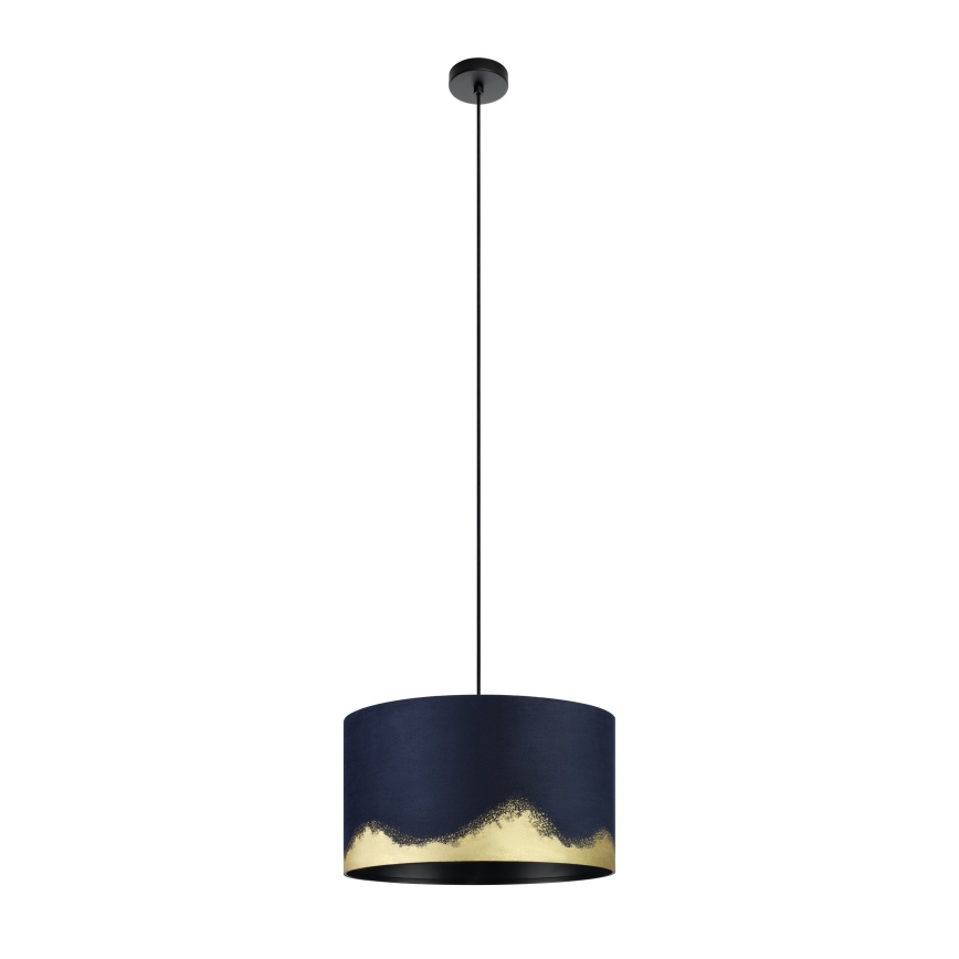 Eglo - Chandelier on a string 1xE27/40W/230V d. 38 cm blue/gold