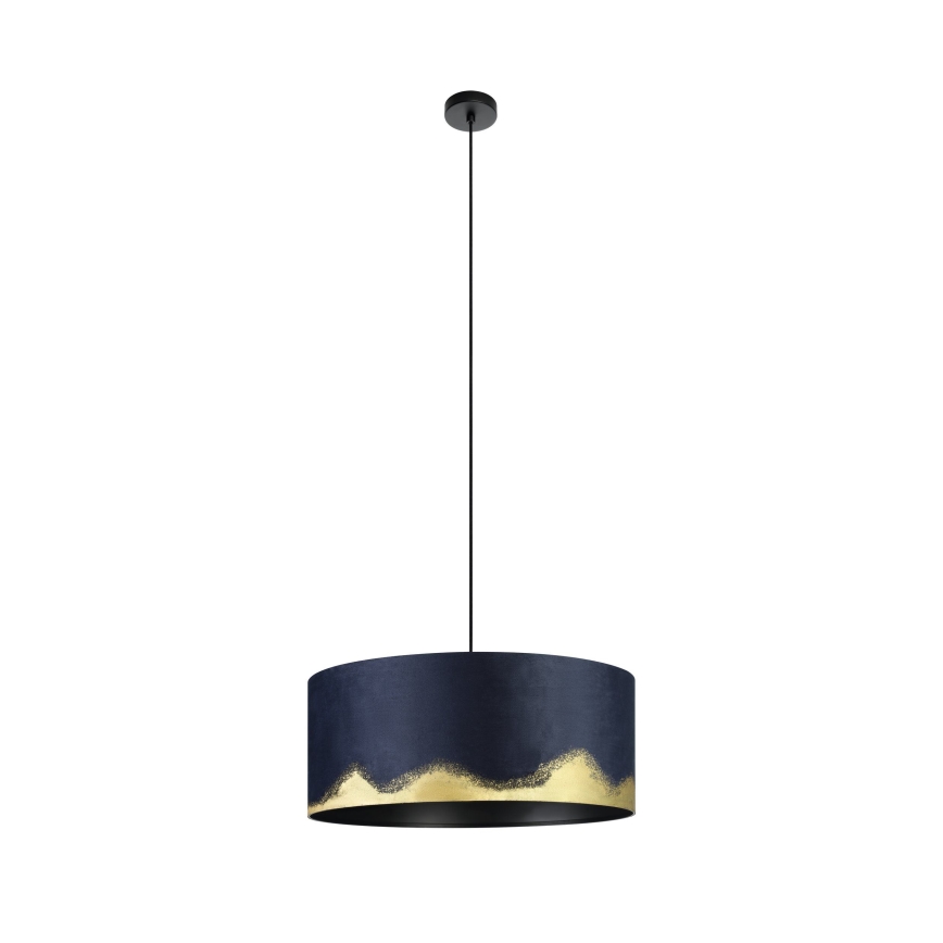 Eglo - Chandelier on a string 1xE27/40W/230V d. 53 cm blue/gold
