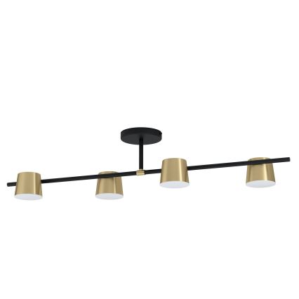 Eglo - LED Surface-mounted chandelier 4xGU10/4,6W/230V 3000K gold