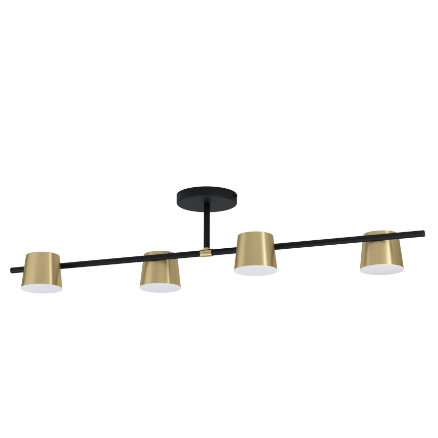 Eglo - LED Surface-mounted chandelier 4xGU10/4,6W/230V 3000K gold
