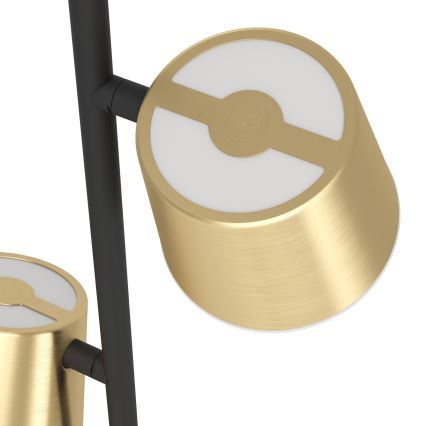 Eglo - LED Floor lamp 3xGU10/4,6W/230V 3000K gold