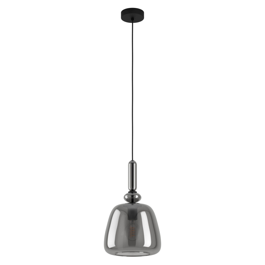 Eglo - Chandelier on a string 1xE27/40W/230V smoky