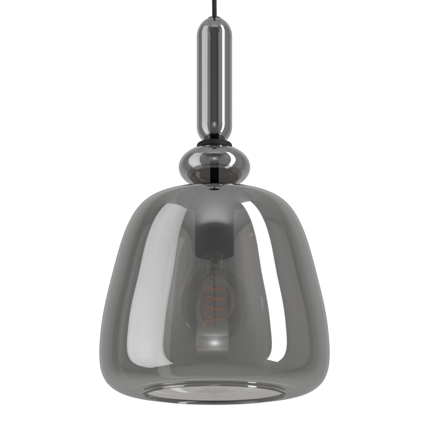 Eglo - Chandelier on a string 1xE27/40W/230V smoky