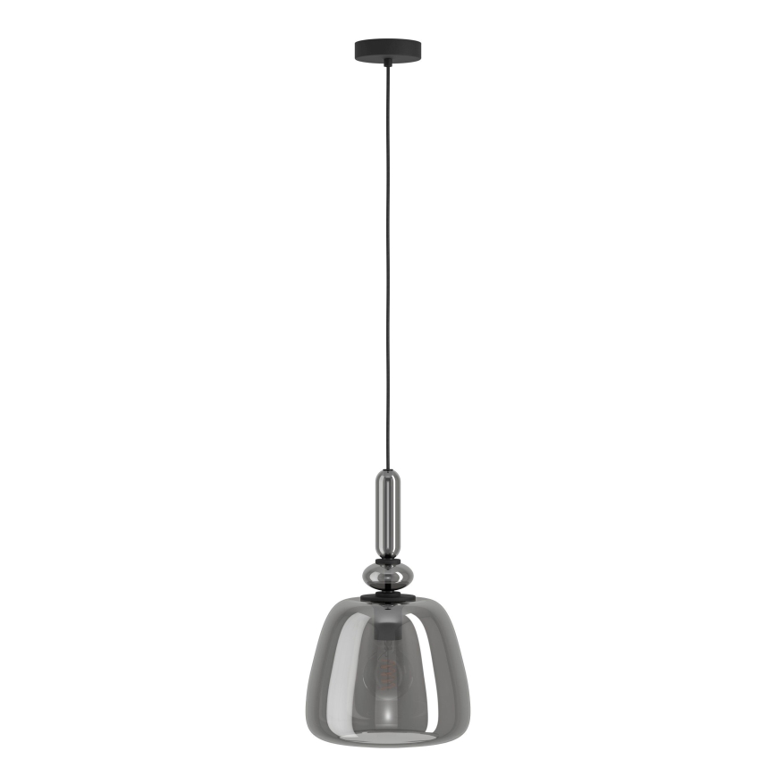 Eglo - Chandelier on a string 1xE27/40W/230V smoky