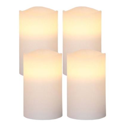 Eglo - Set of 4 LED Christmas decorations LED/0.066W/3xAAA white