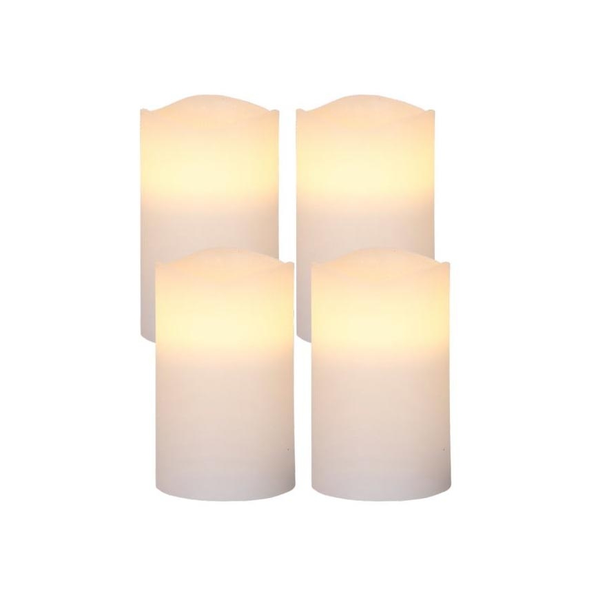 Eglo - Set of 4 LED Christmas decorations LED/0.066W/3xAAA white