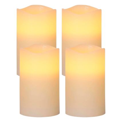 Eglo - SET 4x LED Christmas decorations 1xLED/0,066W/3xAAA beige