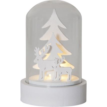 Eglo - SET 3x LED Christmas decoration 1xLED/0,06W/1xCR2032 white