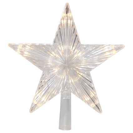 Eglo - LED Christmas star 10xLED/0,06W/2xAA