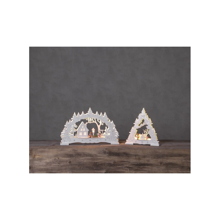 Eglo - LED Christmas decoration 10xLED/0,064W/3xAA