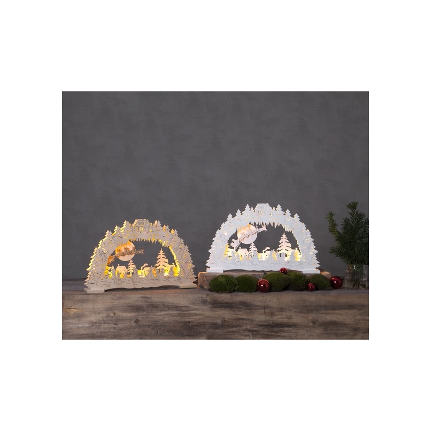 Eglo - LED Christmas decoration 10xLED/0,064W/3xAA