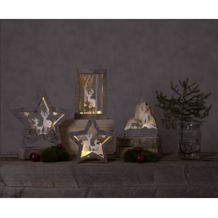 Eglo - LED Christmas decoration 10xLED/0,03W/2xAAA
