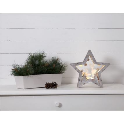 Eglo - LED Christmas decoration 10xLED/0,03W/2xAAA