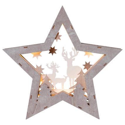 Eglo - LED Christmas decoration 10xLED/0,03W/2xAA