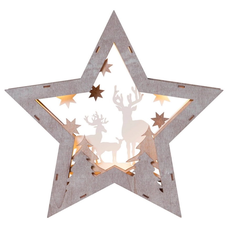 Eglo - LED Christmas decoration 10xLED/0,03W/2xAA