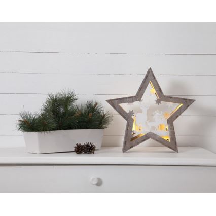 Eglo - LED Christmas decoration 10xLED/0,03W/2xAA