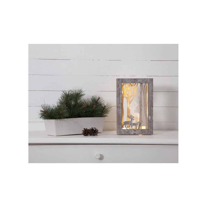 Eglo - LED Christmas decoration 10xLED/0,03W/2xAA