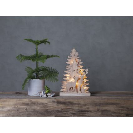 Eglo - LED Christmas decoration 10xLED/0,03W/2xAA