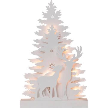 Eglo 410417 - LED Christmas decoration FAUNA 10xLED/0,03W/2xAA