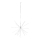 Eglo 411063 - LED Christmas decoration FIREWORK, 60×LED / 0.06 W / 3×AA, Ø 26 cm