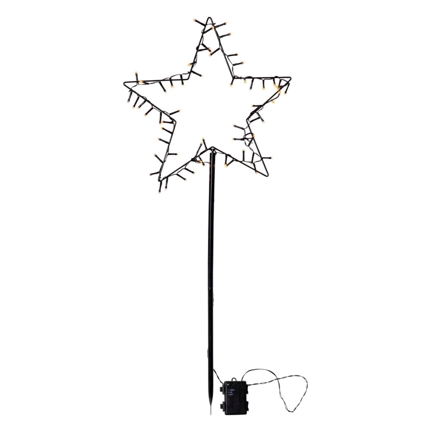 Eglo - LED Outdoor Christmas Star, LED/3xAA, IP44