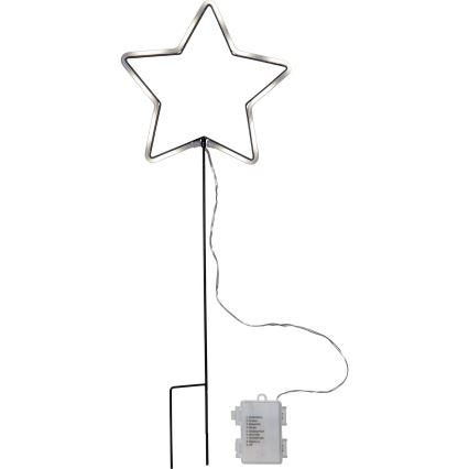 Eglo 411177 - NEONSTAR LED Outdoor Christmas Decoration 72xLED/3xAA IP44
