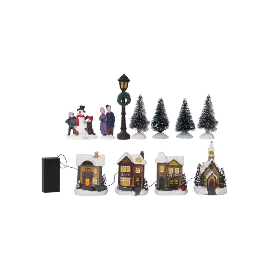 Eglo - LED Christmas decoration 4xLED/0,064W/2xAA