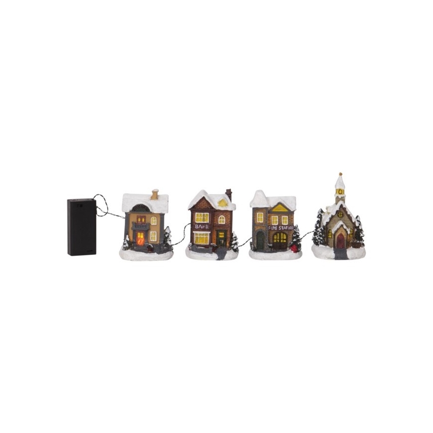 Eglo - LED Christmas decoration 4xLED/0,064W/2xAA