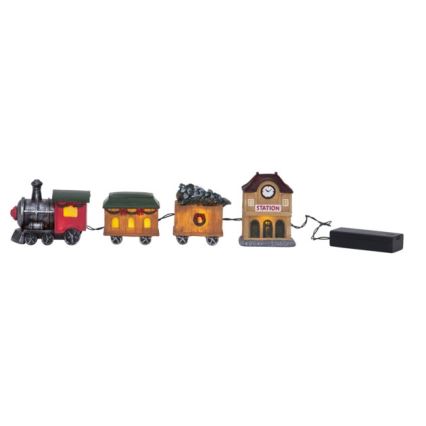 Eglo - LED Christmas decoration 4xLED/0,018W/2xAA