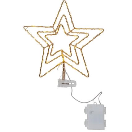 Eglo - LED Outdoor Christmas decoration 30xLED/0,06W/3xAA IP44