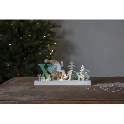 Eglo - LED Christmas decoration 3xLED/0,12W/2xAA