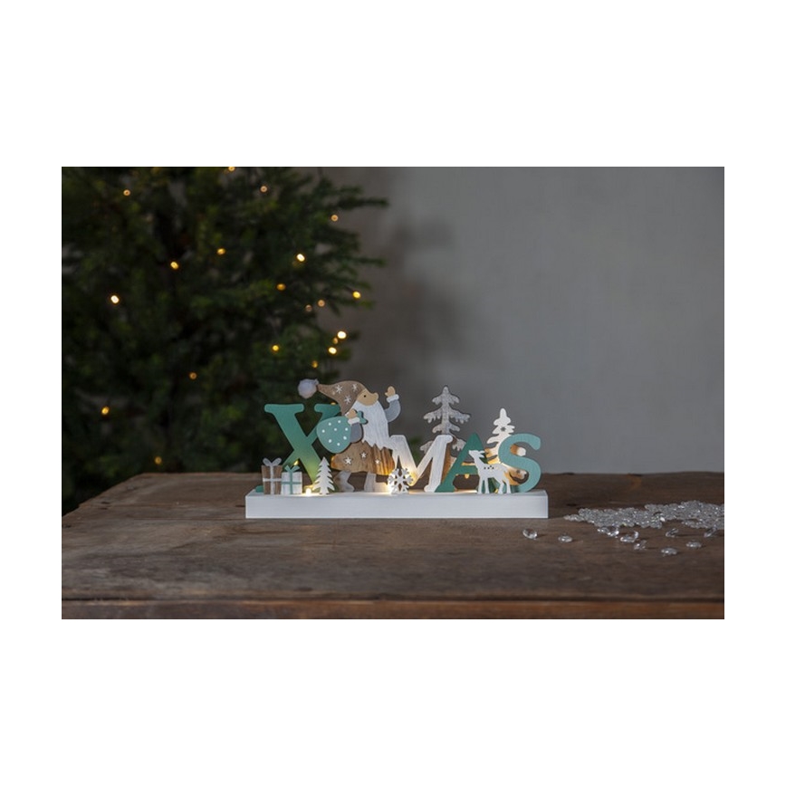 Eglo - LED Christmas decoration 3xLED/0,12W/2xAA