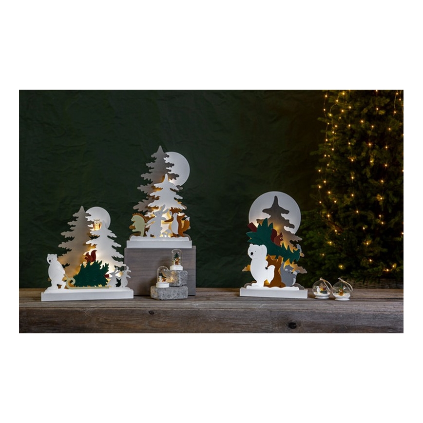 Eglo - LED Christmas decoration 10xLED/0,03W/2xAA