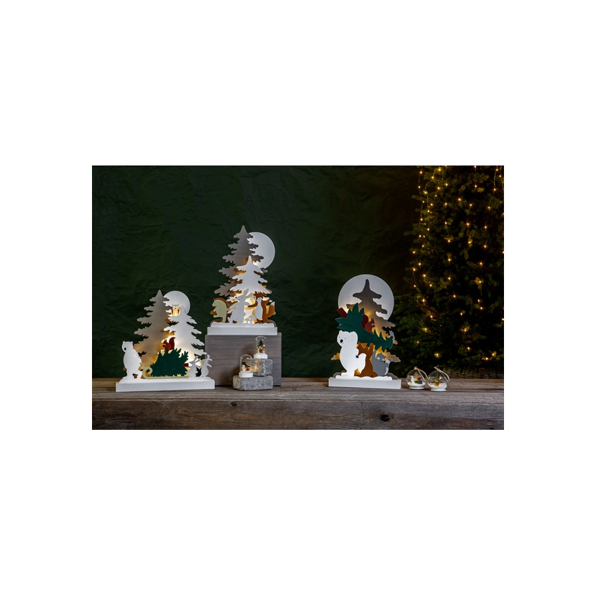 Eglo - LED Christmas decoration 10xLED/0,03W/2xAA