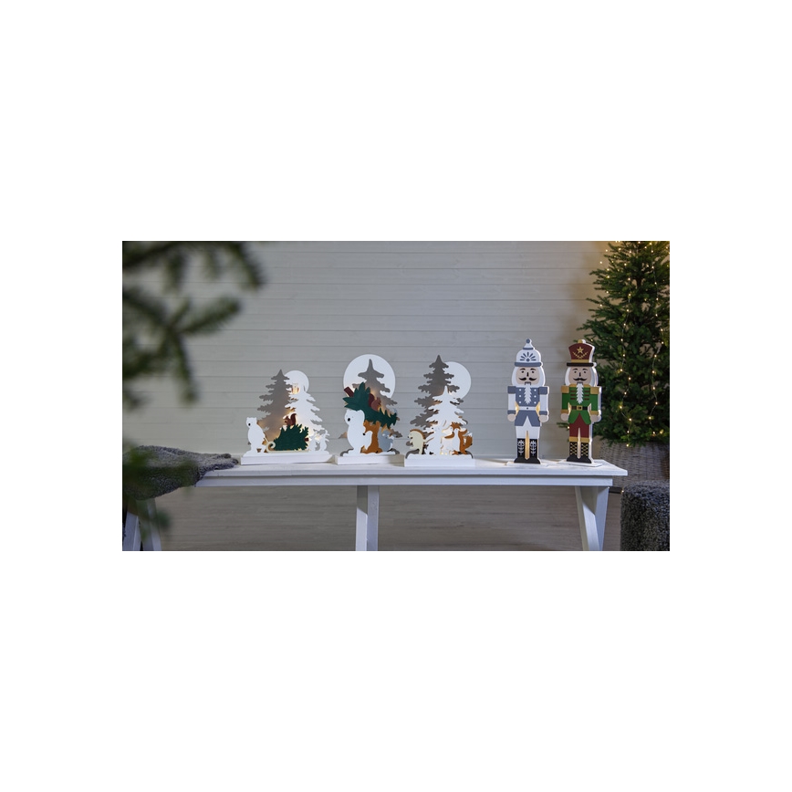 Eglo - LED Christmas decoration 10xLED/0,03W/2xAA