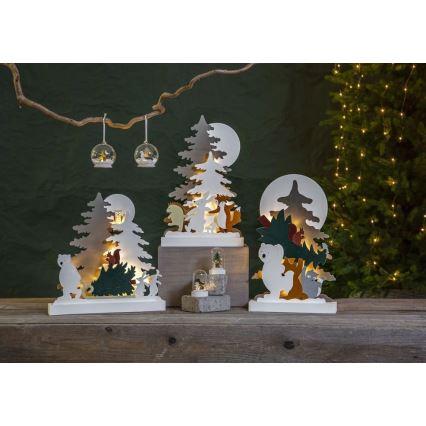 Eglo - Set of 2 LED Christmas decorations LED/0.03W/1xCR2032
