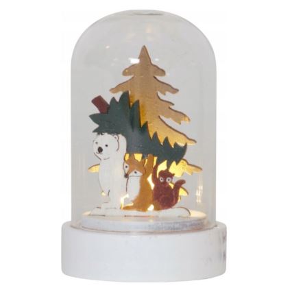 Eglo - Set of 2 LED Christmas decorations LED/0.03W/1xCR2032