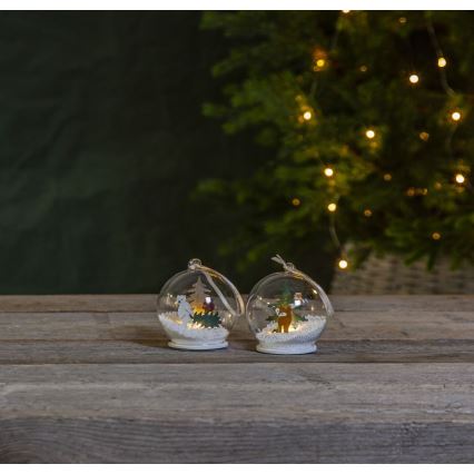 Eglo - LED Christmas decoration 1xLED/0,06W/1xCR2032