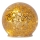 Eglo 411344 - LED Christmas decoration STAR FALL 10xLED/2xAA d. 10 cm gold